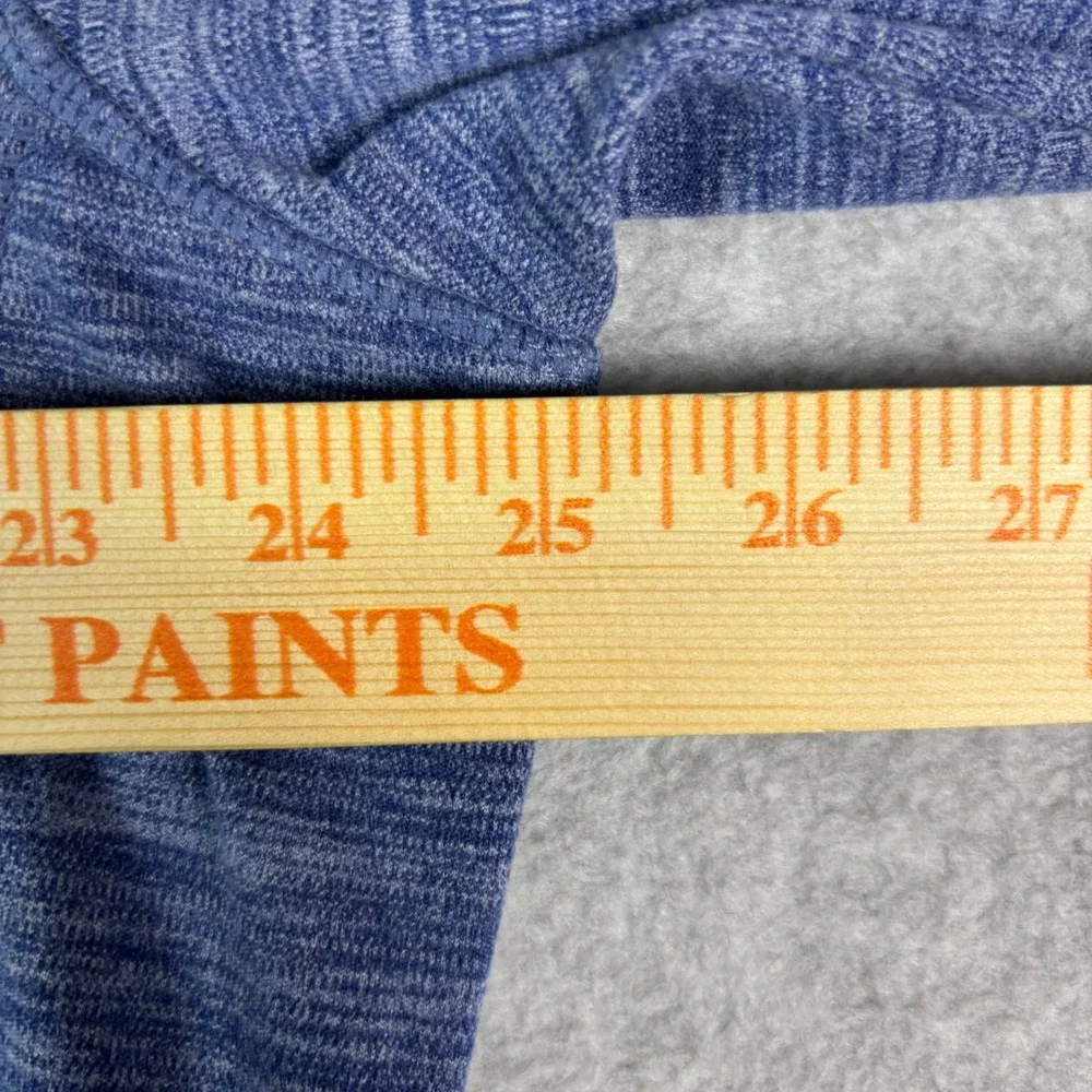 Avalanche Outdoor Supply Co Mens XL Blue Heathered Quarter Zip Pullover‎ Sweater